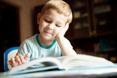 kid reading