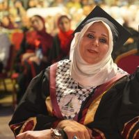 د. رائدة أبو عبيدة، رئيسة قسم علم نفس النمو بجامعة الأقصى في غزة